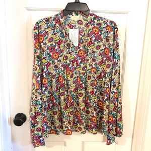 NWT Layerz Clothing Floral Top